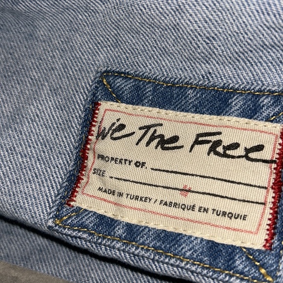 Free People NWT Mountain Roads Shirt Size Medium in Mixed Combo - Picture 16 of 16